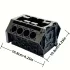 Organizator de birou în formă de bloc motor V8 Mini