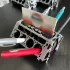 Organizator de birou în formă de bloc motor V8 Mini
