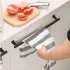 Suport din oțel inoxidabil pentru prosoape, agățat de ușa băii