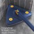 Mop triunghiular rotativ 360°