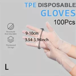 100 de mănuși de unică folosință