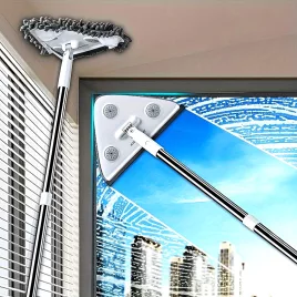   Joybos Set 2-în-1 pentru mop și curățare geamuri - Cu mâner extensibil