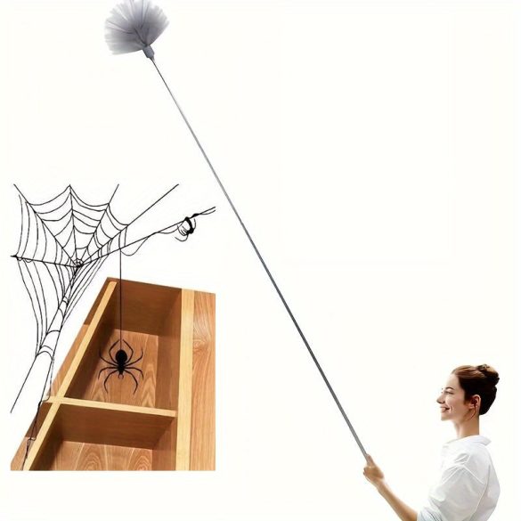 Perie extensibilă pentru îndepărtarea pânzelor de păianjen