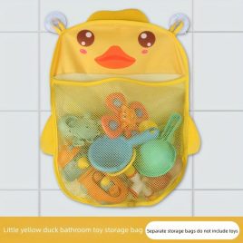 Plasă cu cârlig pentru depozitarea jucăriilor de baie