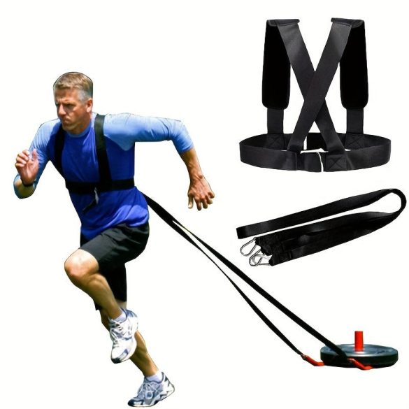 Sanie de întărire, curea de revenire, bandă de rezistență pentru fitness, curea de antrenament pentru viteză și agilitate