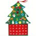 Calendar Advent din Fetru de Crăciun