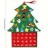 Calendar Advent din Fetru de Crăciun