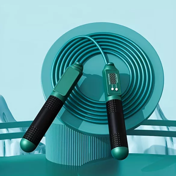 1 Bucată Coardă de Sărit cu Greutăți pentru Fitness