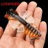 Bionic Cicada Hard Fish Momeală - Momeală pentru spinning cu cârlig triunghiular cu elice