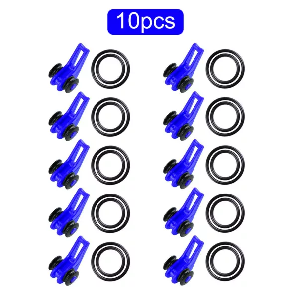 10 cârlige cu suportul nostru