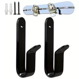 2 suporturi de perete universale pentru snowboard din fier