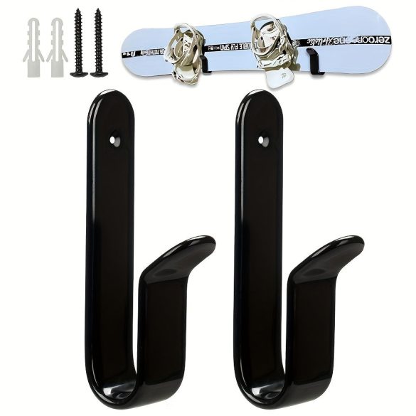 2 suporturi de perete universale pentru snowboard din fier