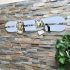 2 suporturi de perete universale pentru snowboard din fier