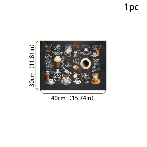 Alfă retro cu model de cafea