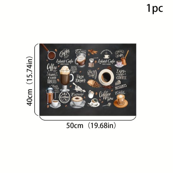 Alfă retro cu model de cafea