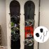 suport de perete pentru snowboard și schiuri