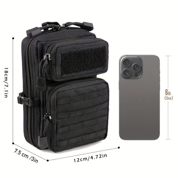 Geantă tactică durabilă pentru unelte EDC și accesorii bricolaj