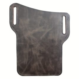 Suport de telefon din piele pentru curea