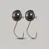 5 buc Cap Jig Antialgă Big Eyes, cu Plumb, Cârlig Ponderat