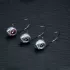5 buc Cap Jig Antialgă Big Eyes, cu Plumb, Cârlig Ponderat