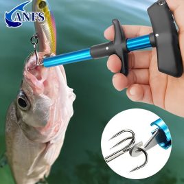   1 buc Dispozitiv Easy Fish pentru Îndepărtarea Rapidă și Fără Durere a Cârligului - Instrument în Formă de T