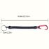 3 Fire Zsinór, Retractabil cu Carabină
