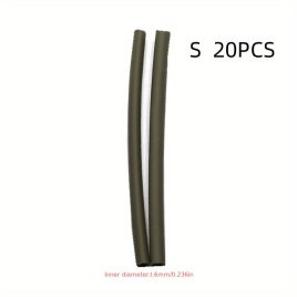   Tub termocontractabil din silicon mat durabil pentru pescuit la crap