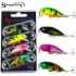 4 bucăți momeală crankbait Sougayilang