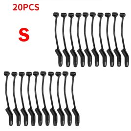   20 bucăți de tuburi anti-încurcare pentru monturi de cârlige