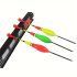 3 plute verticale pentru pescuit, foarte vizibile, cu fir de nailon prelegat