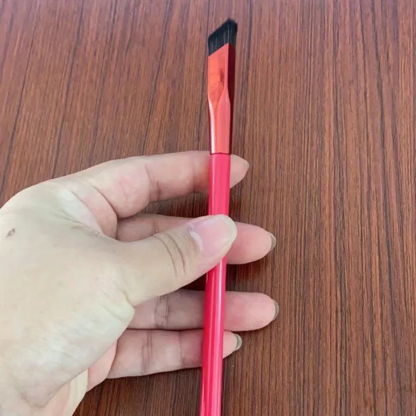 Perie multifuncțională pentru sprâncene, perie curbată pentru sprâncene, pensulă corectoare