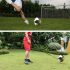 Plasă de antrenament fotbal cu sfoară
