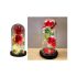 Trandafir Etern cu LED în Cupolă de Sticlă – Cadou și Decorațiune Romantică