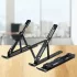 Suport Laptop Pliabil din Aluminiu – Reglabil, Ergonomic, Portabil