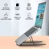 Suport Laptop Pliabil din Aluminiu – Reglabil, Ergonomic, Portabil