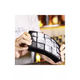   Formă din silicon pentru cuburi de gheață – Matriță flexibilă pentru băuturi și cocktailuri