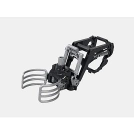   Accesoriu Tractor pentru Prinderea Balelor, 4 baloți incluși