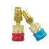 Set adaptor rapid R1234Yf, adaptor tub R1234Yf–R134A pentru presiune înaltă și joasă