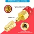 Set adaptor rapid R1234Yf, adaptor tub R1234Yf–R134A pentru presiune înaltă și joasă