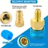 Set adaptor rapid R1234Yf, adaptor tub R1234Yf–R134A pentru presiune înaltă și joasă