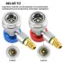Set adaptor rapid R1234Yf, adaptor tub R1234Yf–R134A pentru presiune înaltă și joasă