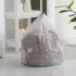 Săculeț de spălat cu șnur, sac de protecție special pentru mașina de spălat, săculeț de spălat cu plasă groasă - mărime L (60 × 50 cm)
