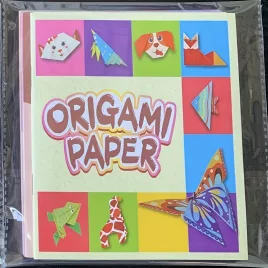   Set creativ de origami cu 108 bucăți, 54 modele de origami, cu ghid pas cu pas