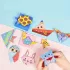 Set creativ de origami cu 108 bucăți, 54 modele de origami, cu ghid pas cu pas