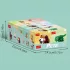 Set de construcție mini serie adorabilă de animale de companie 10 în 1, combinabil în 10 modele mici sau 1 model mare Turcoaz