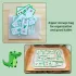 Joc matematic educativ Crocodilul Lacom