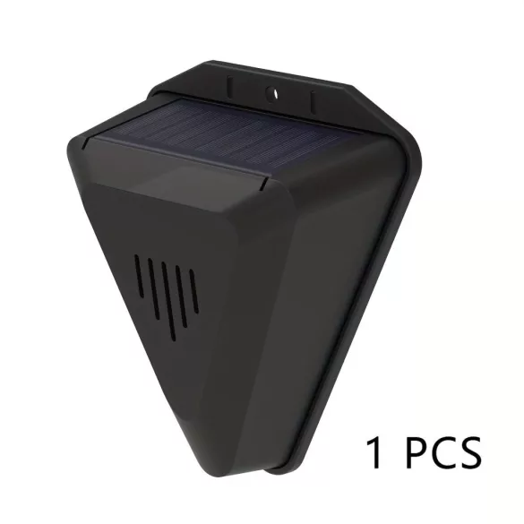 Dispozitiv sperietoare solară cu 13 sunete integrate, repelent pentru animale, pentru grădină, fermă, curte exterioară