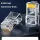 100 buc. conector RJ45 Cat6, capăt de cablu Ethernet placat cu aur, conector modular 8P8C
