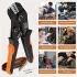 Set de sertizare Ratchet SN-58-B, pentru conectori de 0,25–1,5 mm², 300 manșoane + 300 cleme, terminale mascul-femelă