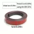Bandă magnetică adezivă puternică, 1 cm × 1 mm × 1 m, pentru proiecte de artizanat, table albe și organizarea frigiderului